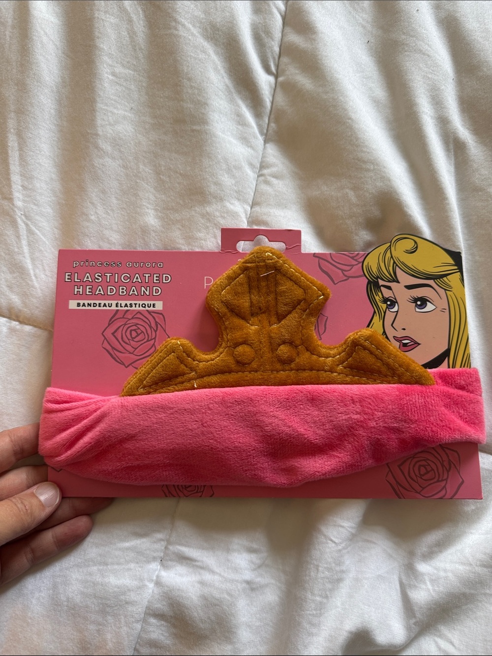 Disney sleeping beauty Aurora spa headband NWT